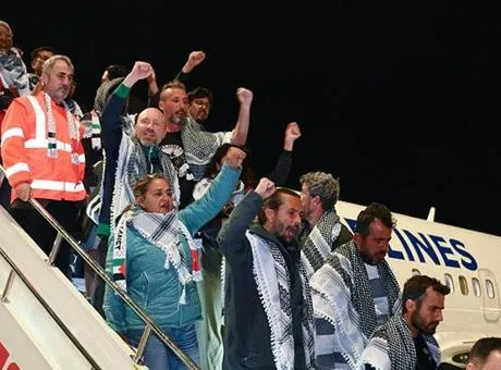 FLAŞ! Küresel Sumud Filosu Aktivistleri İstanbul'da: İsrail Zulmünü Anlattılar!
